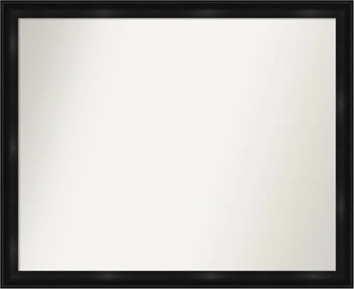 Vista 377 de Amanti Art Espejo personalizado, gran espejo de baño estrecho, espejo de pared o espejo de tocador de baño sobre el fregadero (24 x 24 pulgadas)