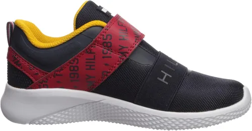 Vista 6 de Tommy Hilfiger Zapatillas de deporte unisex para niños con correa cadete
