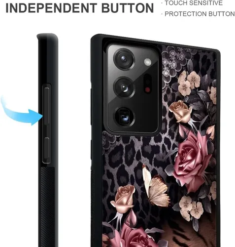 Vista 4 de Funda compatible con Samsung Galaxy Note 20 Ultra, funda protectora de TPU delgada y suave a prueba de golpes de TPU para Samsung Galaxy Note 20