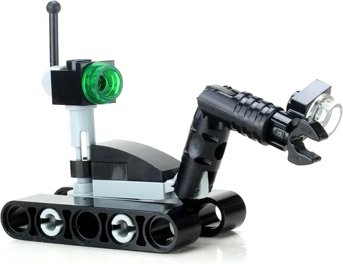 Vista 4 de Battle Brick Equipo de eliminación de EOD y robot US Navy Custom Set