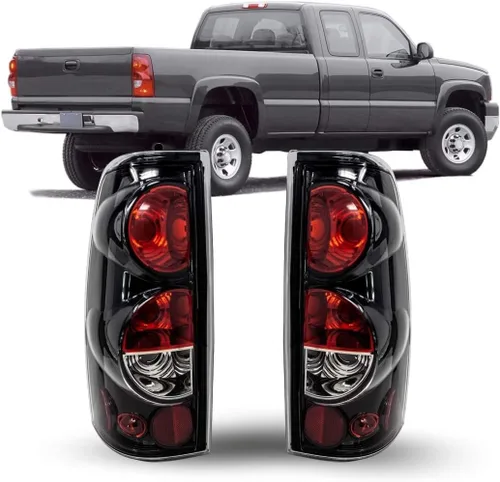 Vista 10 de Luces traseras Winjet para [1999 2000 2001 2002 2003 2004 2005 2006 Chevy Silverado 1500 2500 3500] [1999-2003 GMC Sierra] Juego de luces traseras