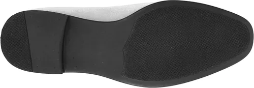 Vista 6 de Amali Crown Zapatos de terciopelo para hombre con pieza de corona de joyería Zapatos de vestir para hombre Mocasines formales de terciopelo