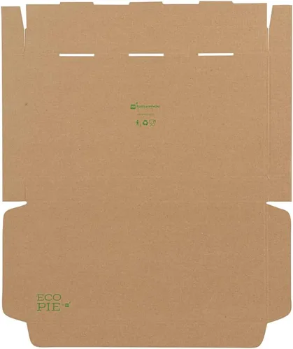 Vista 108 de Restaurantware - Cajas para pizza, 50 unidades, 14 x 7 x 1.5 pulgadas, embalaje de papel de cartón corrugado con bloqueo de pestañas, resistente a