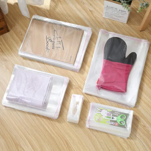 Vista 8 de Paquete de 400 bolsas de celofán transparente gruesas de 2" x 4", autosellantes, resellables, autoadhesivas, bolsas de polietileno de celofán de 1.6