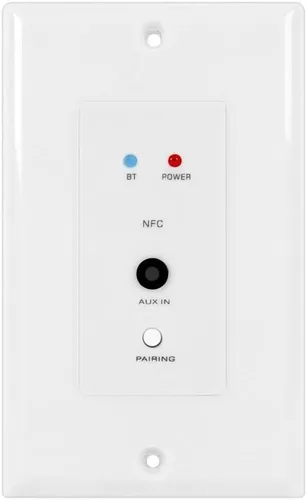 Vista 8 de Receptor de audio Bluetooth integrado a la pared PWPBT57 Pyle, entrada auxiliar para sistemas de sonido