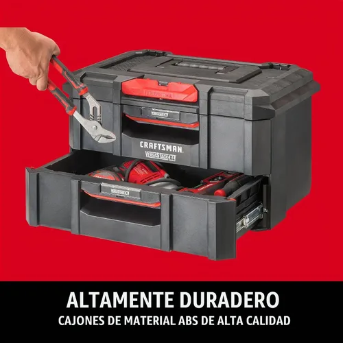 Vista 3 de CRAFTSMAN TRADESTACK Caja de herramientas, organizador de herramientas, unidad de cajón (CMST21404)