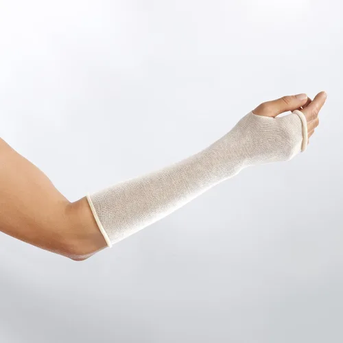 Vista 2 de Lohmann&Rauscher 73460 Tg Vendaje tubular para vendaje de compresión de linfedema, 67% algodón, 33% viscosa, tamaño 12, rollo de 65.6 ft