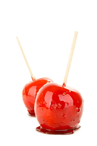 Vista 4 de Concession Essentials Brochetas de madera de 5.5 x 0.25 pulgadas de madera de caramelo de manzana, paquete de 100