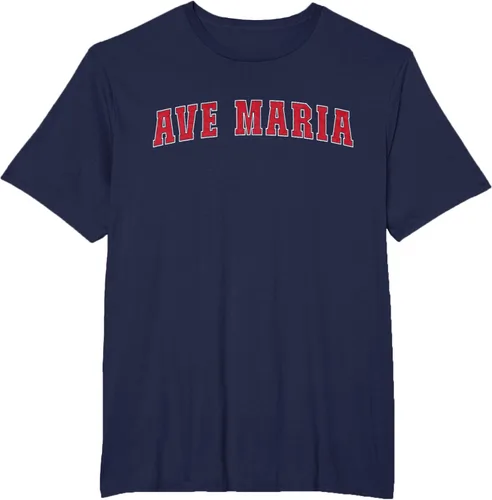 Vista 54 de Ave Maria FL Florida - Camiseta, Negro