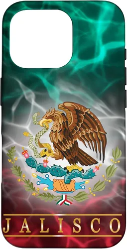 Vista 20 de Jalisco - Funda para iPhone 17, diseño de bandera de México