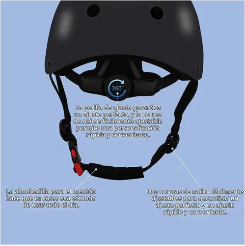 Vista 3 de Casco de bicicleta ajustable con gradiente de color para niños con set de rodilleras y coderas Equipo de seguridad multideporte para niños y niñas