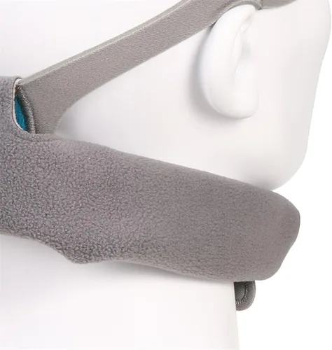 Vista 6 de CPAP - Almohadilla para el cuello, cubierta de correa de forro polar, cubierta de correa de máscara CPAP, universal, reutilizable, para cara completa