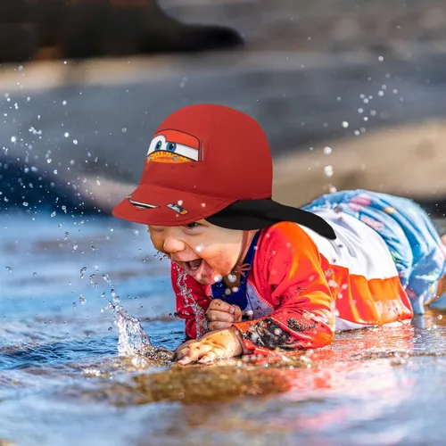 Vista 5 de Disney Sombrero de natación para niños pequeños sombrero de sol para niños sombrero de verano con favoritos sombrero de sol para bebé