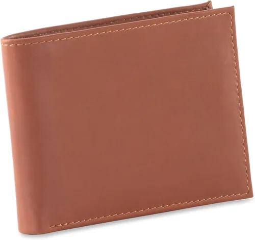 Vista 3 de Style N Craft Billetera plegable para mujer, bronceado, dimensiones (cerrada) 4-12"W X 3-34"H X 38" D