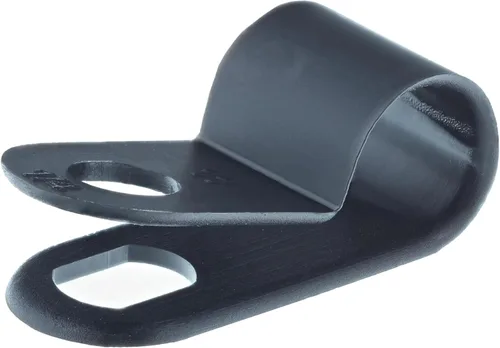 Vista 19 de Abrazadera para cable – 100 unidades, Negro
