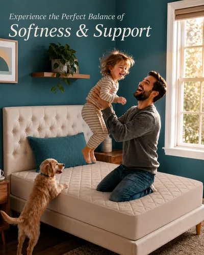 Vista 6 de Utopia Bedding - Cubrecolchón acolchado y ajustado, tamaño individual, protector y cubierta de colchón elástico con bolsillo profundo que se estira