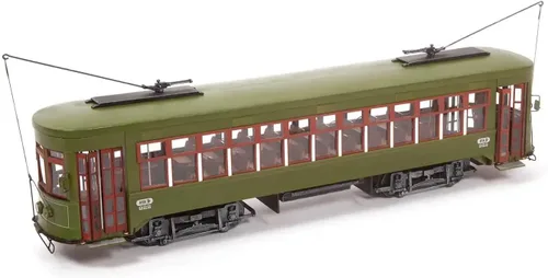 Vista 5 de Occre 53012 Teleférico de Nueva Orleans 1:24 llamado Desire - Kit de modelo de madera para construir para adultos