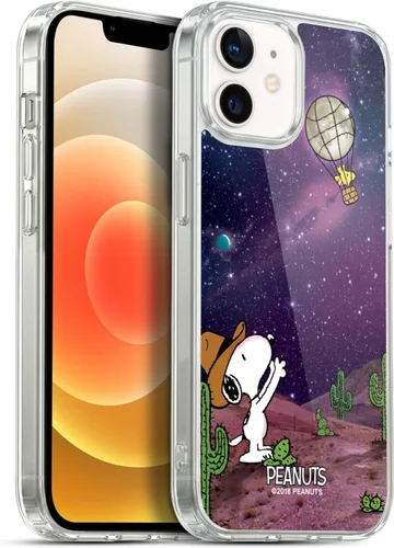 Vista 119 de Head Case Designs Funda de gel con licencia oficial de Peanuts Nebula Cactus Needles Snoopy Space Cowboy [protección de grado militar] compatible
