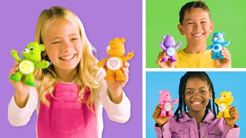 Vista 4 de Care Bears Funshine Bear - Figura coleccionable interactiva