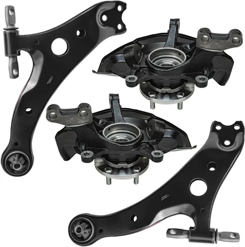 Vista 195 de Detroit Axle - Ejes de eje CV delantero izquierdo y derecho + Reemplazo de juntas esféricas de brazos de control inferiores delanteros para Ford
