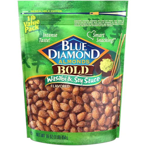 Vista 65 de Blue Diamond Almonds, Almendras espolvoreadas de cacao asadas al horno, 14 onzas