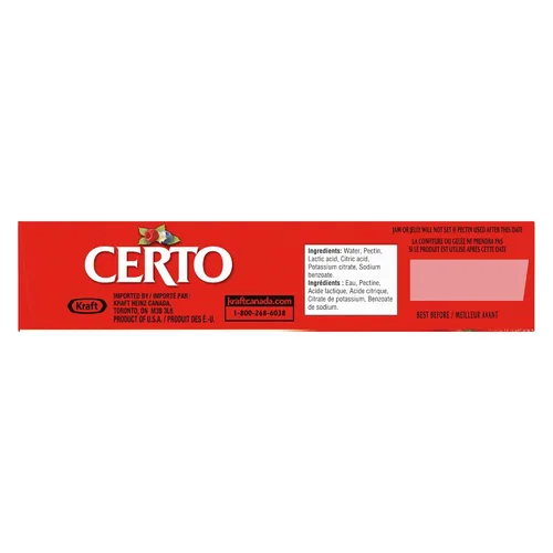 Vista 7 de CERTO Líquido de pectina, 1 unidad, 5.7 fl oz
