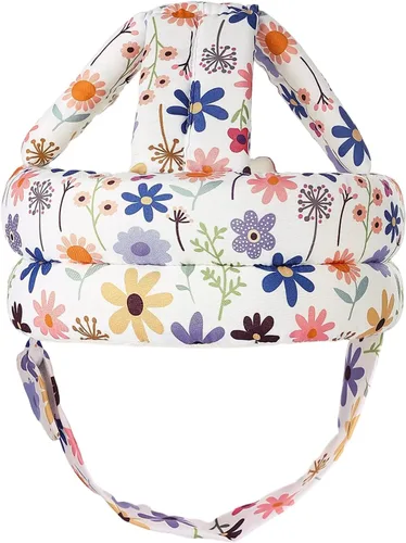 Vista 12 de Protector de Cabeza para Bebé Casco de Seguridad Ajustable para Niños Pequeños, Cojín Protector para la Cabeza Anticolisión con Cierre de Gancho