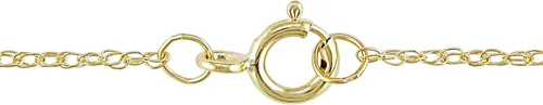 Vista 2 de P3 POMPEII3 Pompeya - Colgante de diamante solitario cultivado en laboratorio de 15 quilates collar de oro amarillo de 14 k (G-H, VS), Yellow Gold