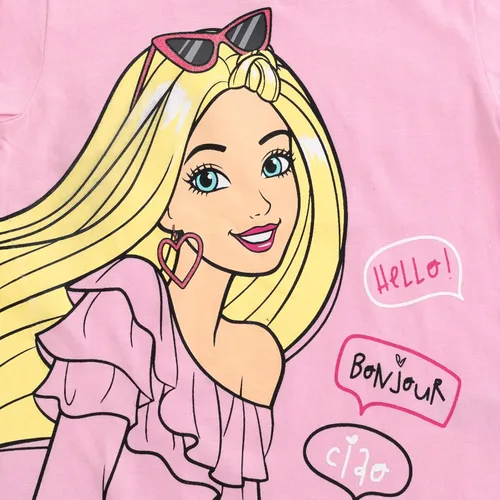 Vista 3 de Barbie Paquete de 3 camisetas para niñas de niños pequeños a grandes