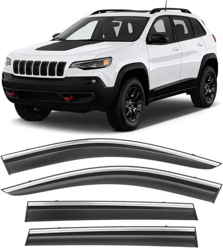 Vista 13 de Deflectores de ventana irrompibles con cinta para Chevrolet Equinox 2025-2026