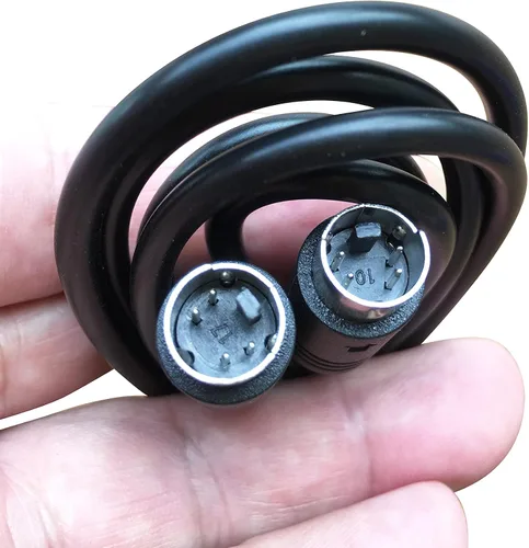 Vista 7 de Cable de entrenamiento redondo para Flysky FS CT6B T6 i6 e i6x, cable de entrenamiento para control remoto modelo Flysky, 6 pies