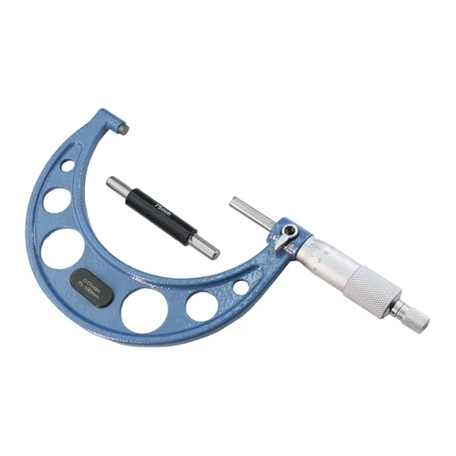Vista 12 de Outside Micrometer, SET0-150MM, Resolution 0.01 mm, Set Set(1pc 0-1in 0.0001mm)