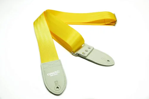 Vista 13 de Couch LA CORREA DE GUITARRA ORIGINAL DE CINTURÓN DE SEGURIDAD RECICLADO Fabricada en EE.UU. Correas de Guitarra (Todo Blanco)