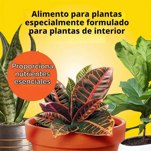 Vista 2 de Alimento para plantas de interior, 8 onzas.