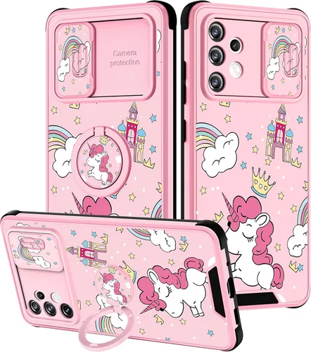 Vista 77 de Funda 2 en 1 para Samsung Galaxy S23 Ultra Flamingo para mujeres y niñas, diseño femenino de flamencos con cubierta deslizante para cámara y soporte