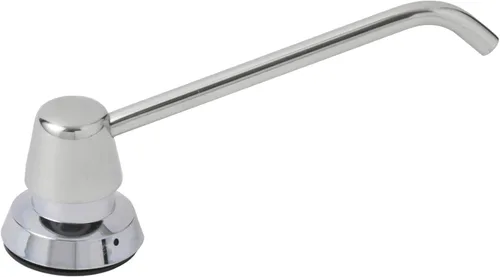 Vista 7 de BOBRICK 823 Dispensador manual de jabón de espuma de llenado superior, boquilla de 4 pulgadas, capacidad de 34 onzas líquidas
