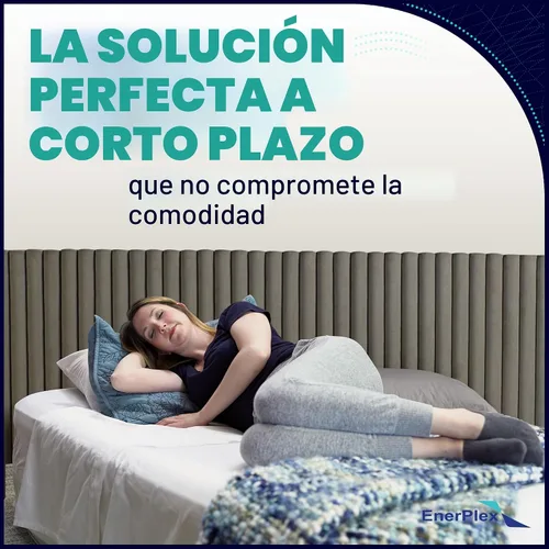 Vista 7 de EnerPlex Colchón de Aire con Bomba Incorporada - Colchón Hinchable Autoinflable con Soporte para el Cuello - Cama de Aire Inflable para Viajes
