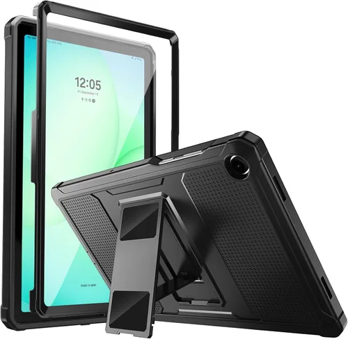 Vista 25 de MoKo Funda para Samsung Galaxy Tab A9 Plus/A9+ de 11 pulgadas 2023, a prueba de golpes de cuerpo completo resistente con protector de pantalla