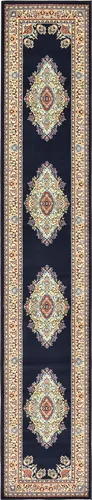 Vista 91 de Unique Loom - Alfombra de área estilo persa tradicional de la colección Reza, de 2 pies 2 pulgadas x 3 pies, colores negro y beige