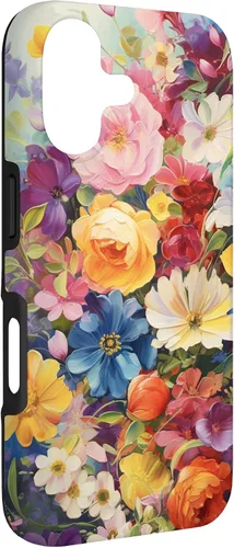 Vista 3 de Watercolor Flower Garden Botanical Art Case for iPhone 17
