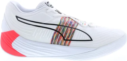Vista 2 de PUMA Fusion Nitro Spectra Tenis de baloncesto para hombre, color blanco