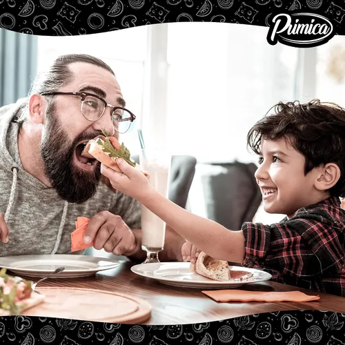 Vista 5 de Primica Pizza Steel XL para horno y parrilla, 16 x 13.4 pulgadas, el mejor cambiador de juego de corteza, perfecto para pizza horneada al horno