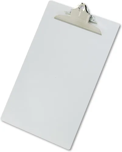Vista 2 de Saunders Aluminum Clipboard, Legal 8.5x14, 1" Clip, Made in USA, 2-Pk