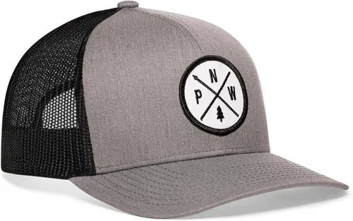 Vista 9 de HAKA PNW - Gorra de béisbol ajustable para hombre y mujer, diseño de camionero del noroeste del Pacífico