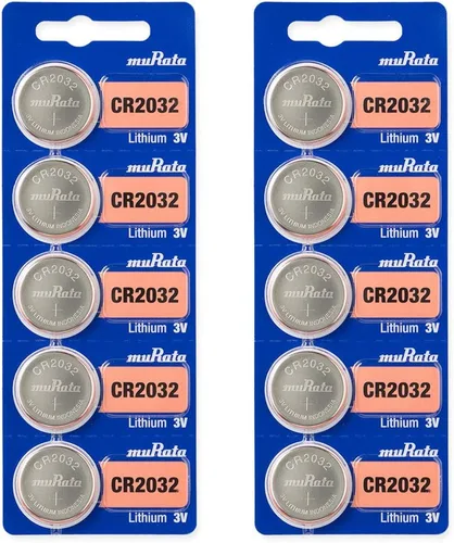 Vista 11 de Murata Batería CR2032 3V Litio Moneda Celda - Reemplaza Sony CR2032 (2 Baterías)