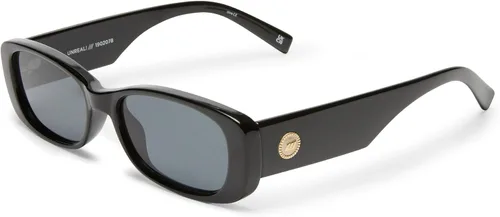 Vista 9 de Le Specs Unreal! - Gafas de sol rectangulares, unisex, estilo clásico 'Everyday' Café con leche