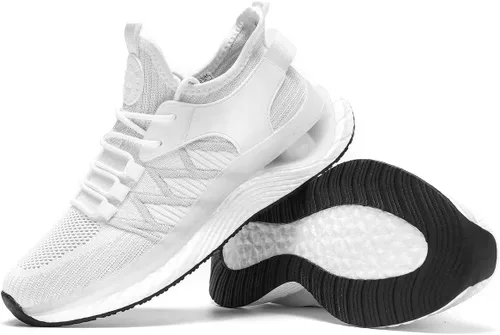 Vista 6 de Zapatos deportivos para correr para hombre, ligeros, resistentes al desgaste, tenis casuales para entrenamiento cruzado