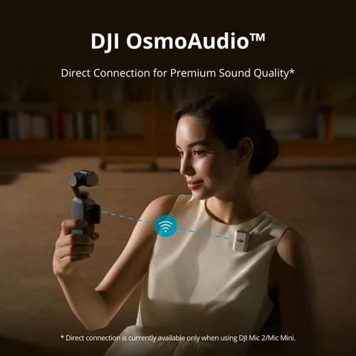Vista 6 de DJI Osmo Pocket 3, cámaras de vlogging con CMOS de 1'' y cámara de vlog 4K/120fps, estabilización de 3 ejes, enfoque rápido, seguimiento