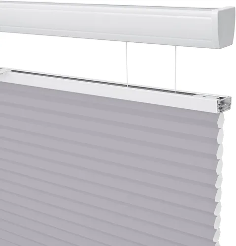 Vista 9 de Persianas celulares opacas con diseño de panal de abeja, persianas inalámbricas para ventanas de oscurecimiento de habitación, fácil de instalar