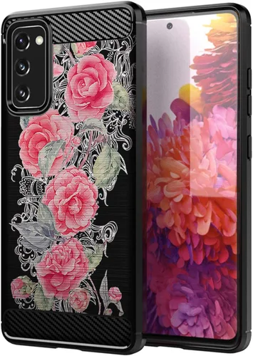 Vista 7 de CasesOnDeck - Carcasa compatible con Samsung Galaxy S20 FE (2020) / S20 FE 5G), color negro